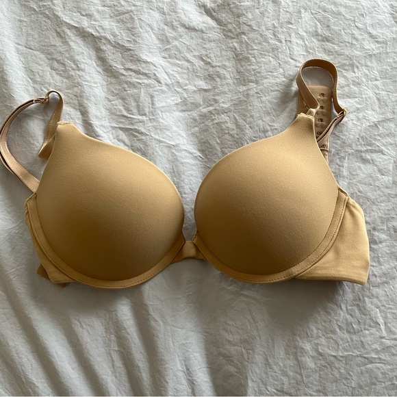 Soma Women's Embraceable Push-up Tan Bra, 34B - Picture 1 of 3
